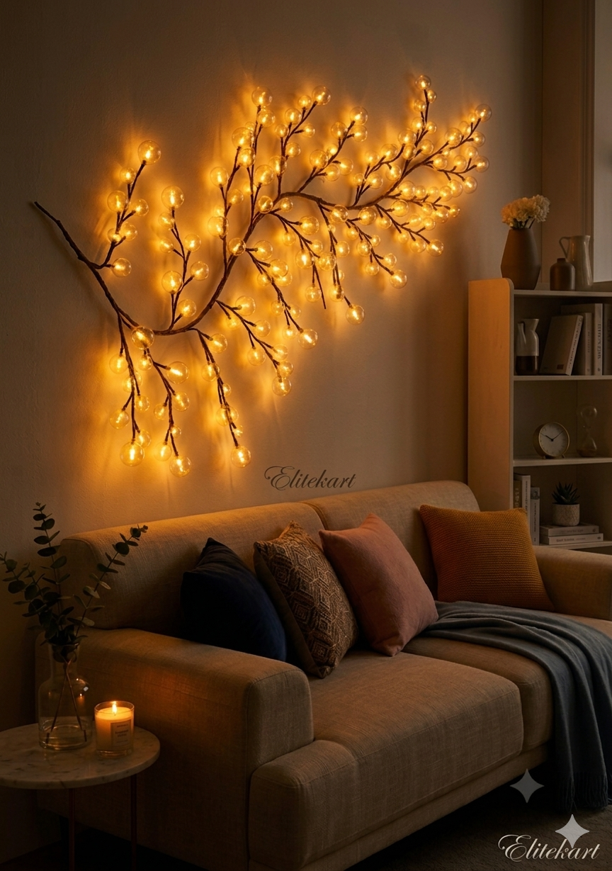 Willow Vine LED Wall Decor Lights