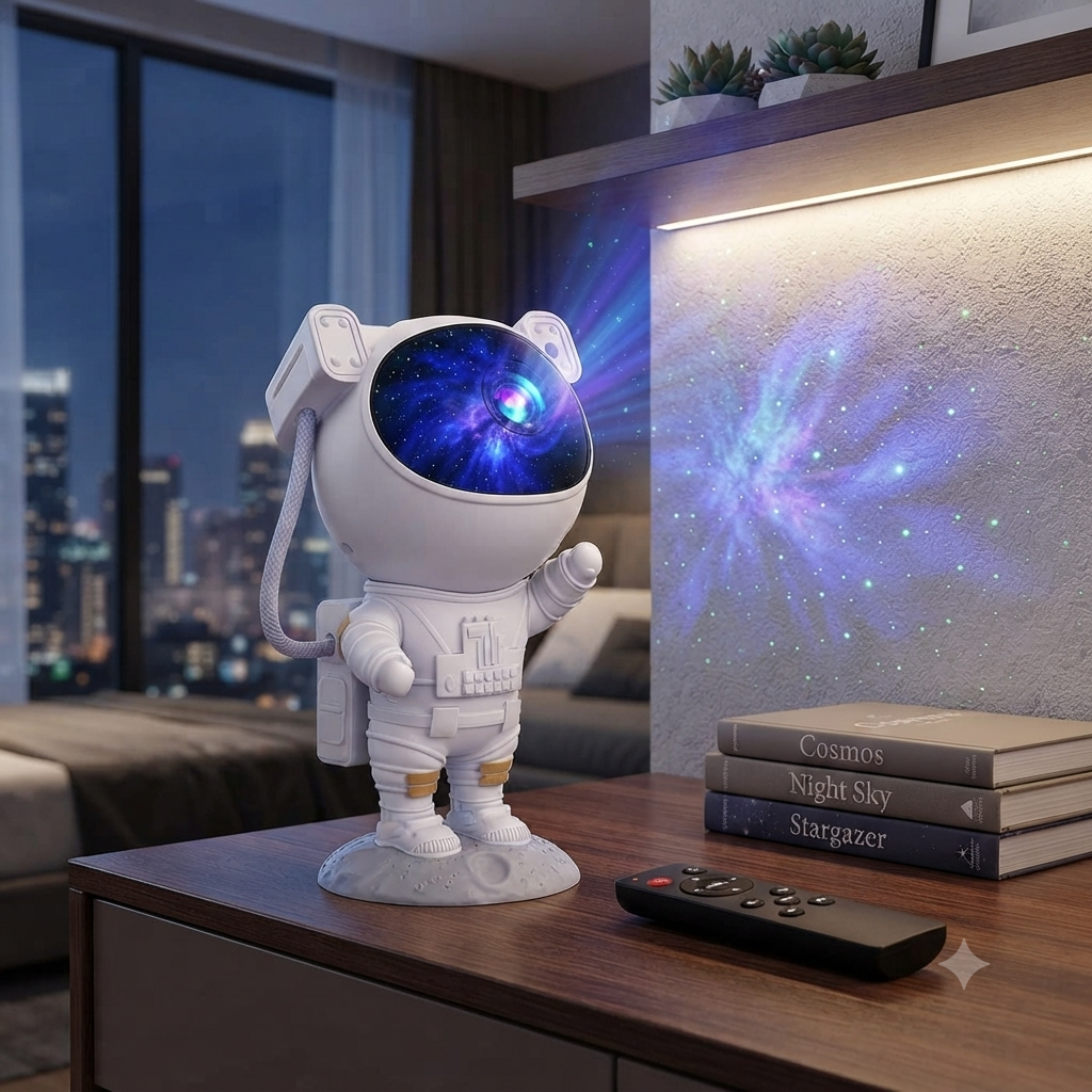 "Astronaut Galaxy Star Projector - Buy 1 Get 1 FREE".