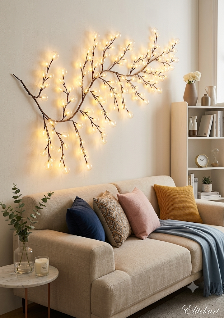 Willow Vine LED Wall Decor Lights