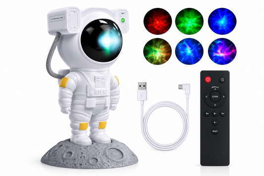 "Astronaut Galaxy Star Projector
